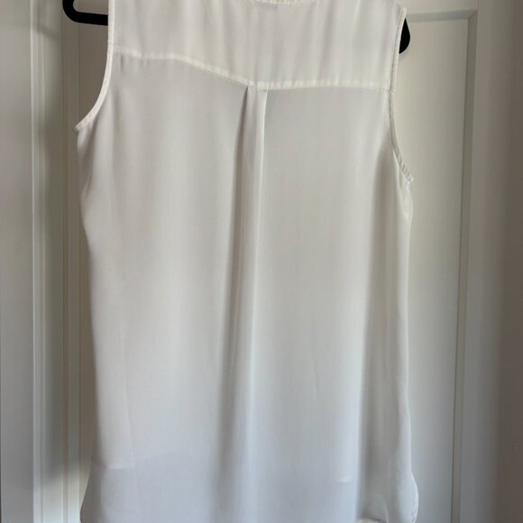 Milano chiffon button up tank - Picture 2 of 2